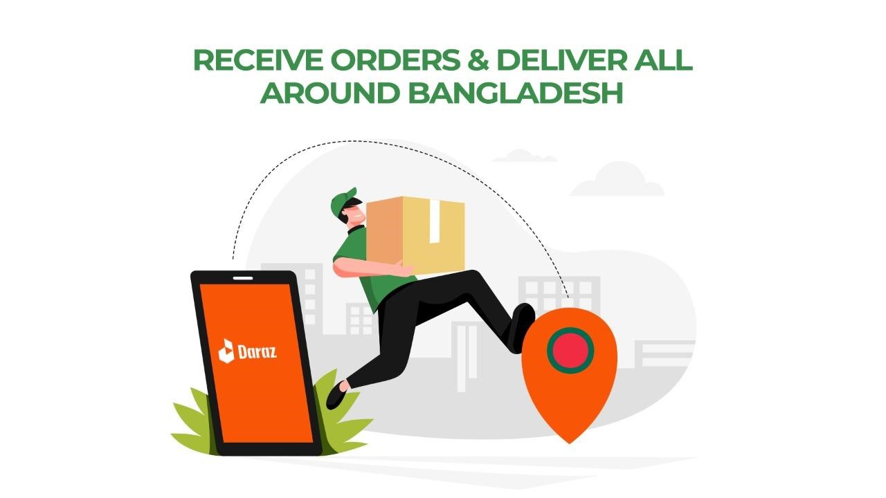 Receive Orders & Deliver All Around Bangladesh